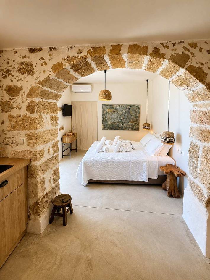 Ganze Ferienwohnung, Ferienwohnung für 2 Personen mit Pool in Rethymno und Umgebung