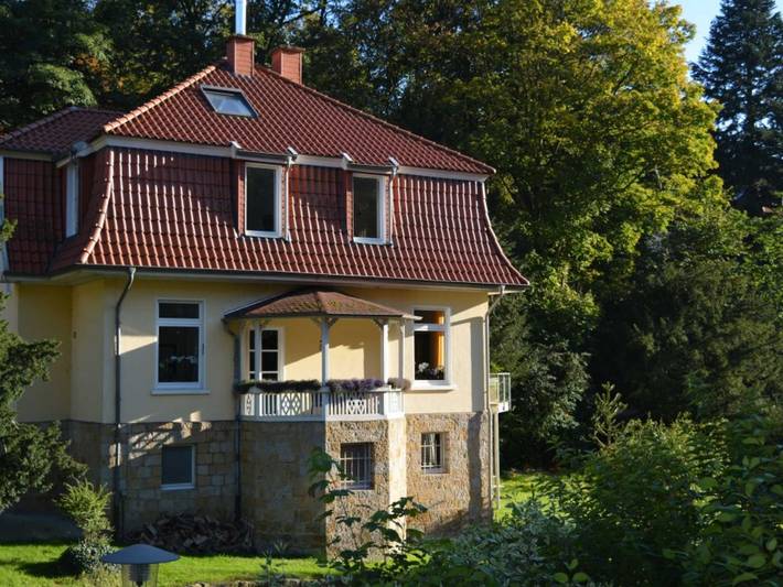 Ferienwohnung für 3 Personen, mit Balkon und Garten sowie Sauna in Tecklenburg