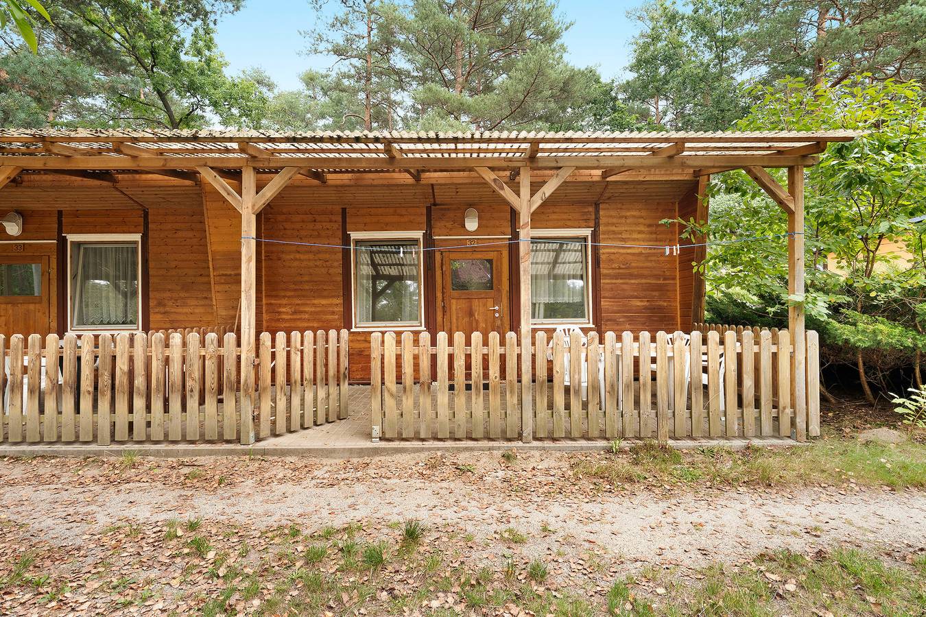 Bungalow '32 - Kimbucht' mit privater Terrasse und gemeinsamem Garten in Waldhufen, Oberlausitz-Niederschlesien