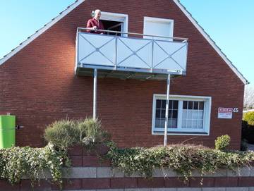 Ferienwohnung für 3 Personen, mit Terrasse und Garten in Harlesiel