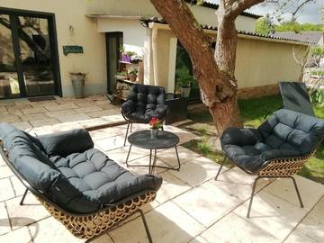 Gîte pour 4 personnes, avec jardin à Saint-Aubin-lès-Elbeuf
