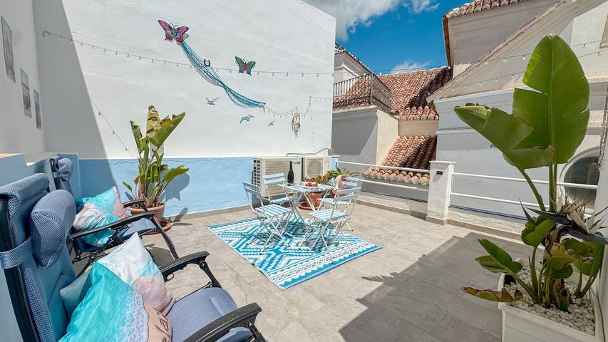 La Casita Azul del Mar, Balcón de Europa in Nerja Centre, Nerja