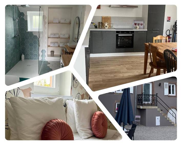 Location de vacances pour 6 personnes, avec piscine, adapté aux familles à Schwenheim