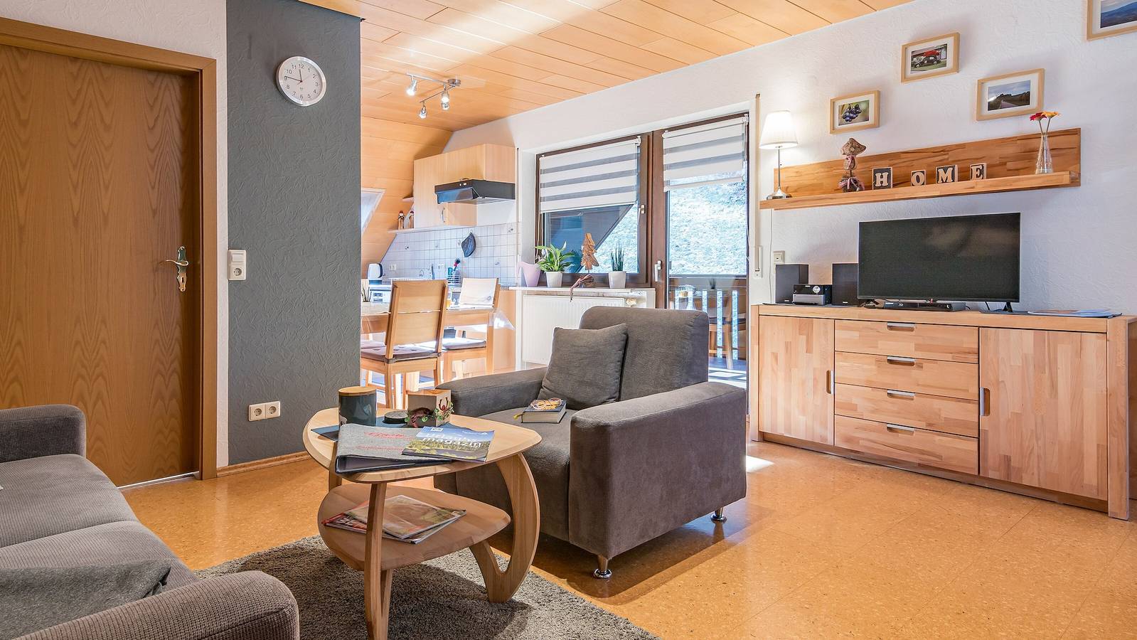 Ganze Wohnung, Ferienwohnungen Huber: Ferienwohnung Bergblick mit 55 qm, 2 Schlafzimmer, max. 3 Personen in Bad Peterstal-Griesbach, Mittlerer Schwarzwald