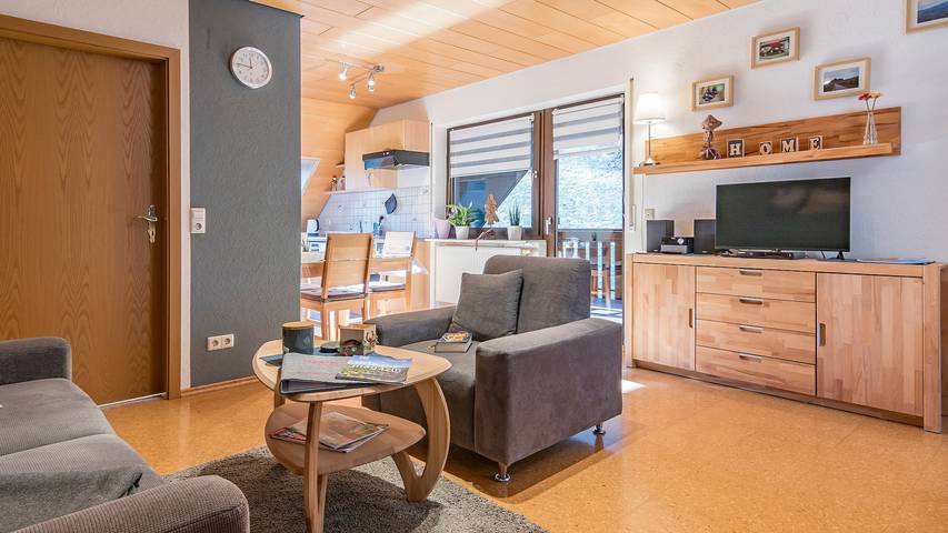 Ferienwohnung für 3 Personen, mit Balkon und Garten in Bad Peterstal-Griesbach