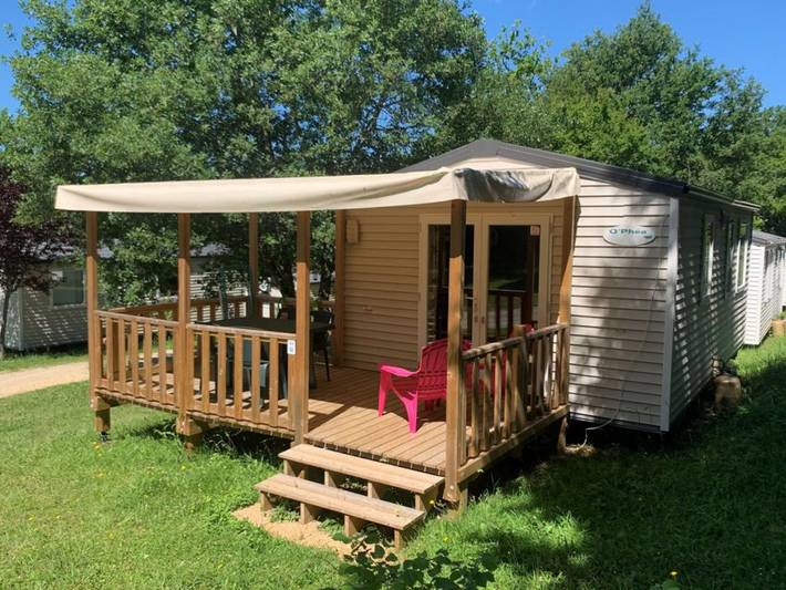 Camping pour 4 personnes, avec piscine