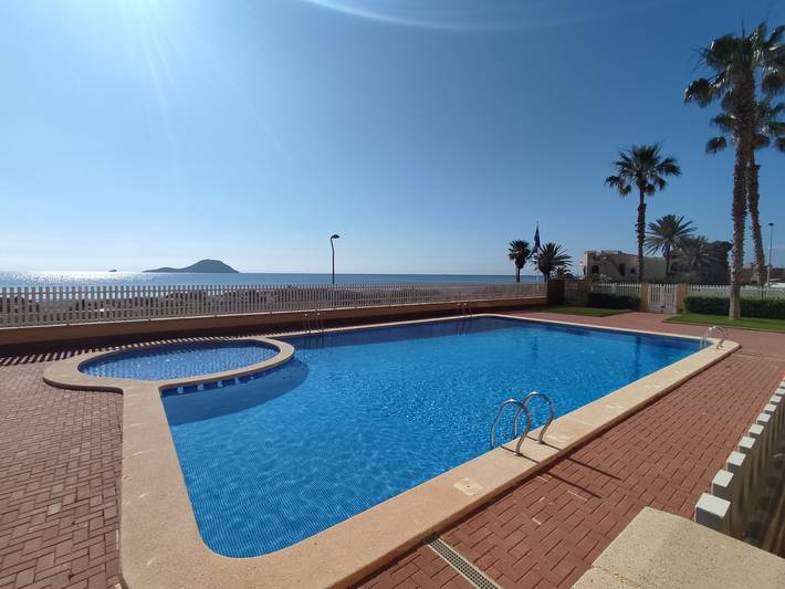 Ferienwohnung für 5 Personen, mit Terrasse und Kinderpool sowie Pool in La Manga
