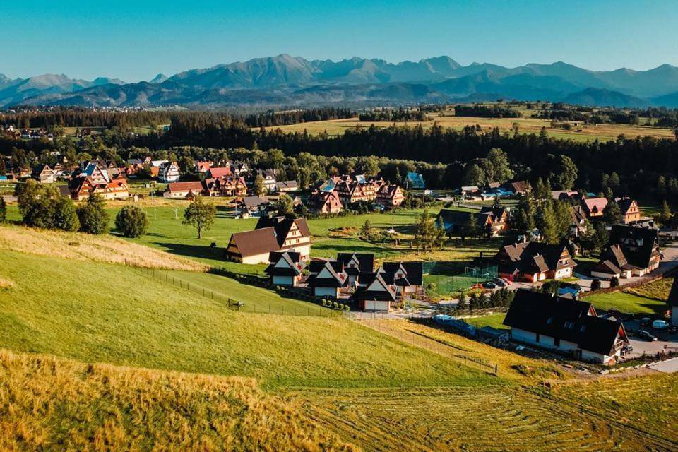 Osada domków Baca in Poronin, Karpaty (Polska)