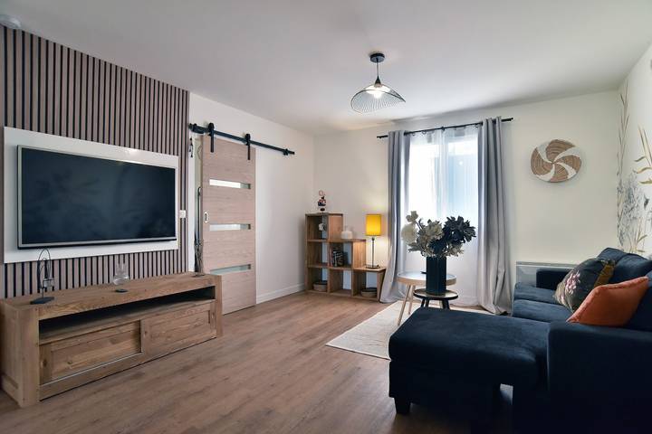 Maison de vacances pour 4 personnes, avec Jardin