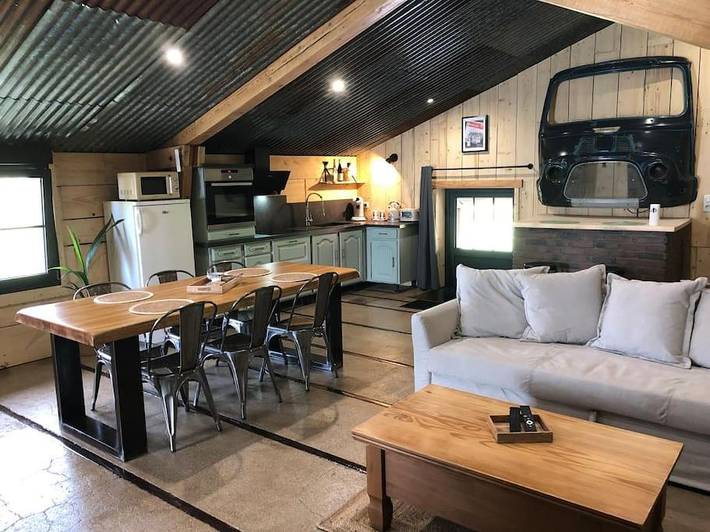 Appartement de vacances pour 5 personnes, avec Balcon et Terrasse ainsi que Jardin et Vue
