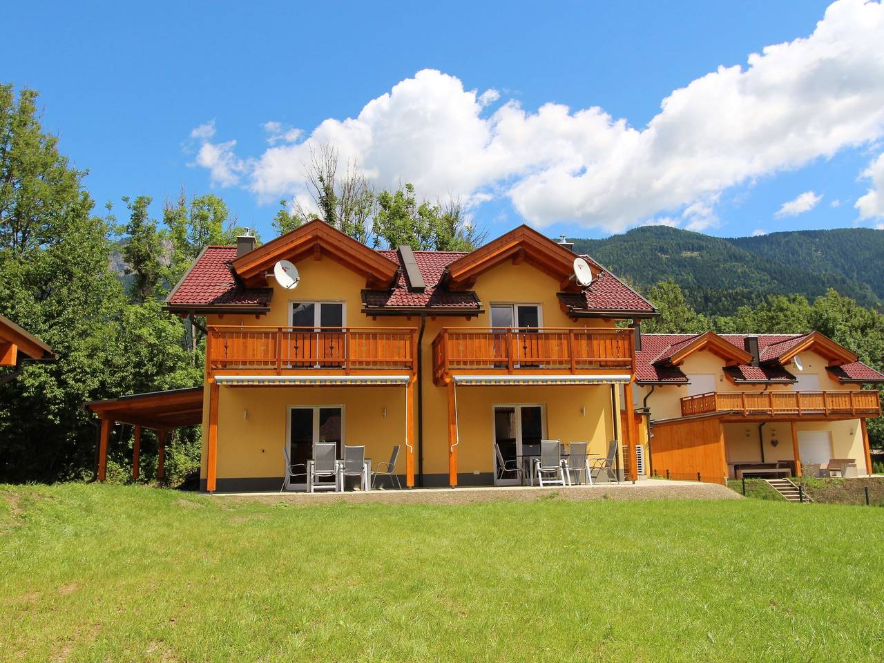 Chalet in Kötschach bij skigebied in Gailtaler Alpen, Kötschach-Mauthen