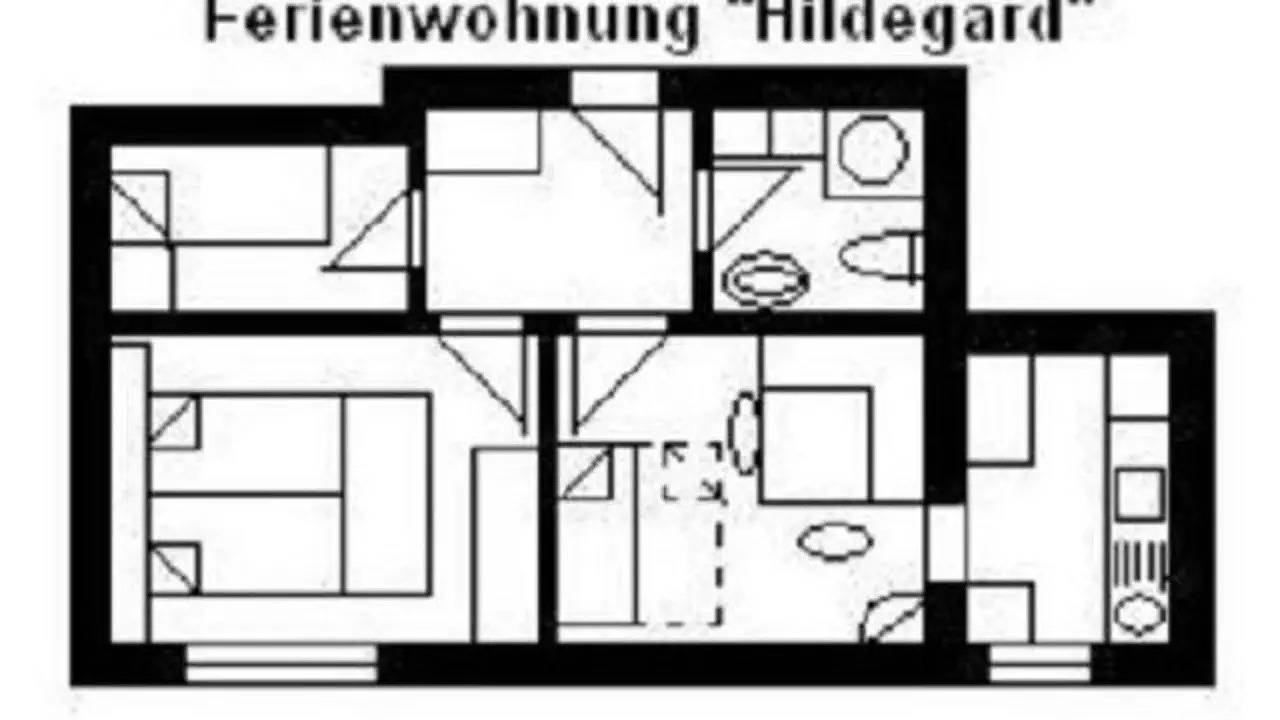 Ganze Ferienwohnung, Ferienwohnung für 6 Personen (45 m²) in Usingen in Usingen, Hochtaunuskreis