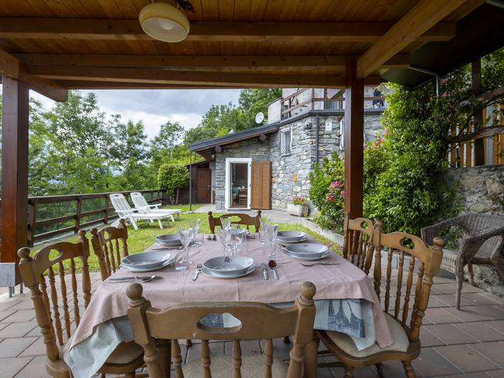 Holiday rental for 6 people, with Terrace and Garden as well as View in Lombardy