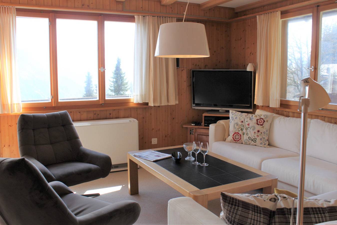 Ganze Ferienwohnung, Chalet Chez Les Amis Nr. 196 - Ganzes Haus - Duplex in Glarus Süd, Kanton Glarus