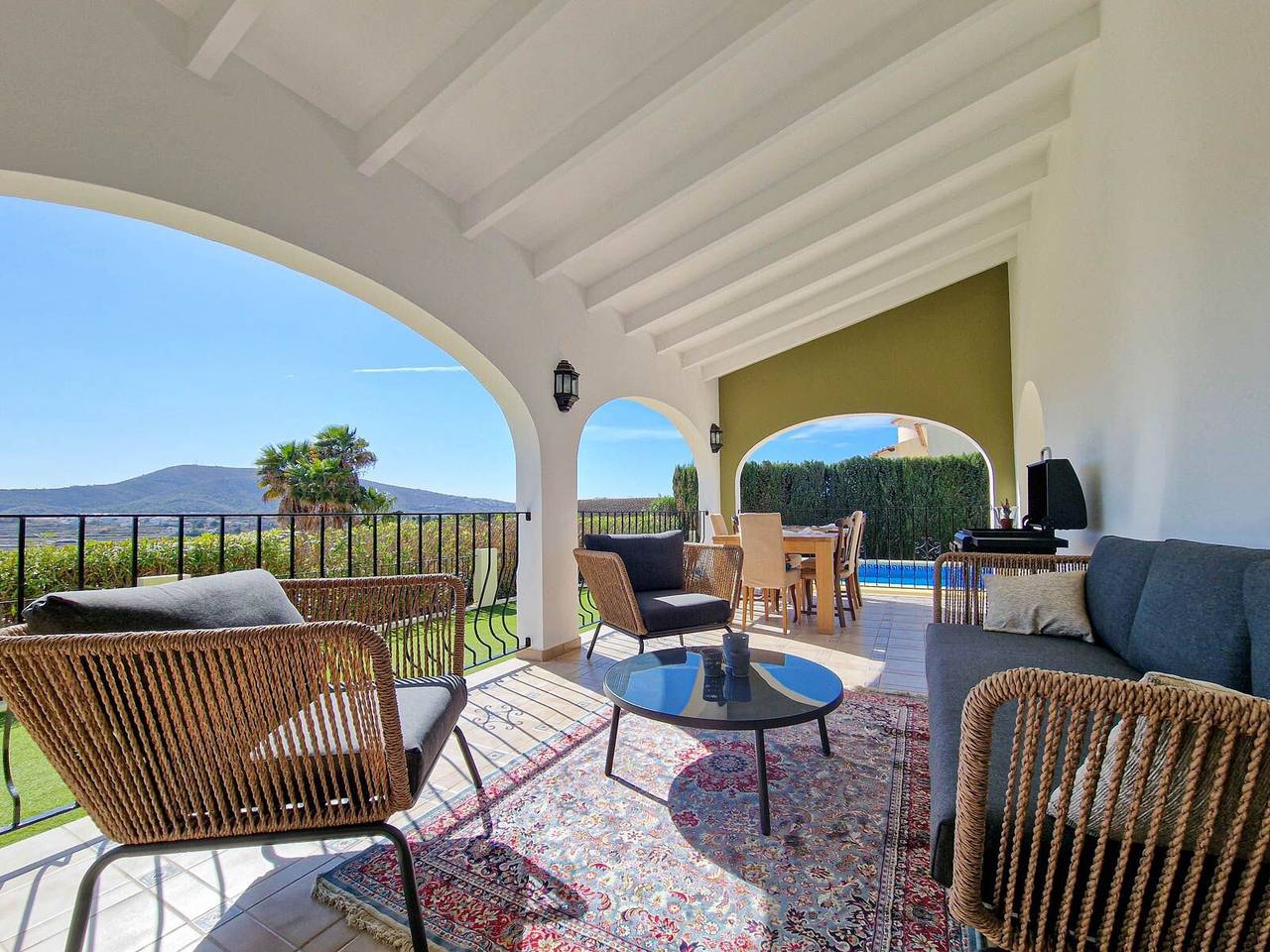 Casa de vacaciones 'Casa Tien' con vistas al mar, Wi-Fi y aire acondicionado in Benitachell, Costa Blanca