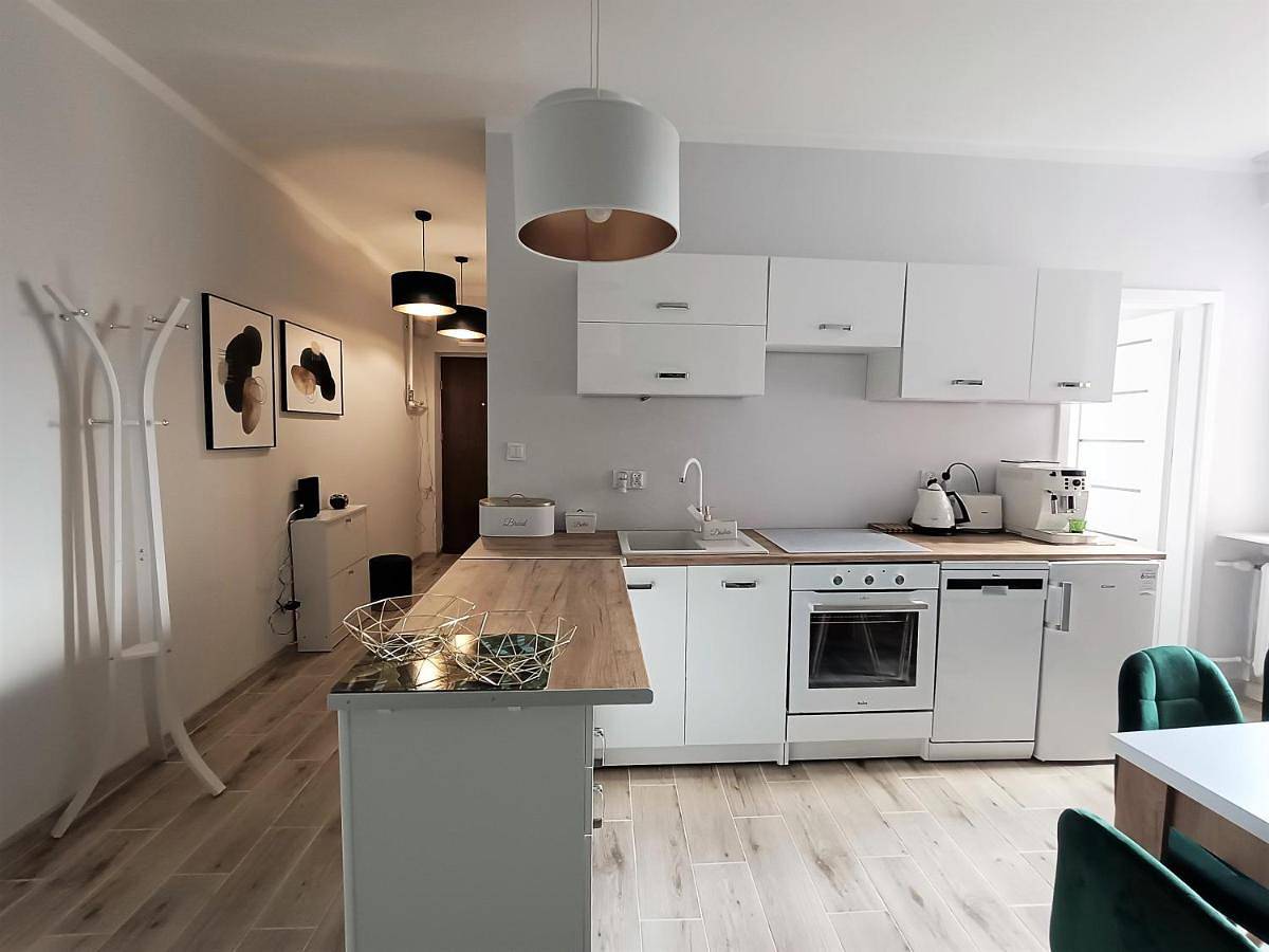 Cały apartament, Szmaragdowy apartament przy ulicy Opolskiej in Tarnowskie Góry, Śląsk