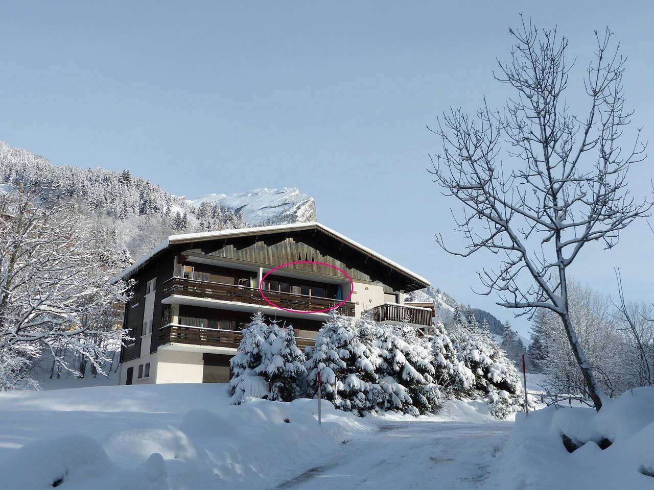 Apartamento vacacional entero, Friendly, 4 guests, nearby the slopes, 3* (Etagbat108) in La Clusaz, Región de Annecy