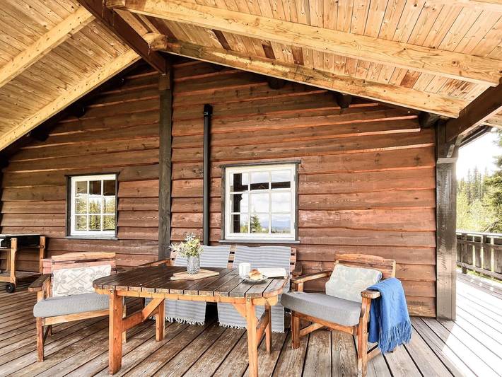 4 Sterne Ferienhaus in gol in Gol
