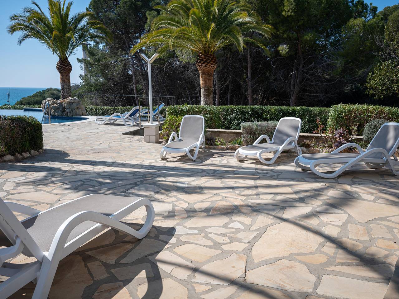 At033 La Siesta: Villa con A/A, wifi, parking y piscina privada in Torredembarra, Costa Dorada