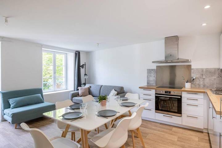 Apartamento de vacaciones para 7 personas, con jardín - 1