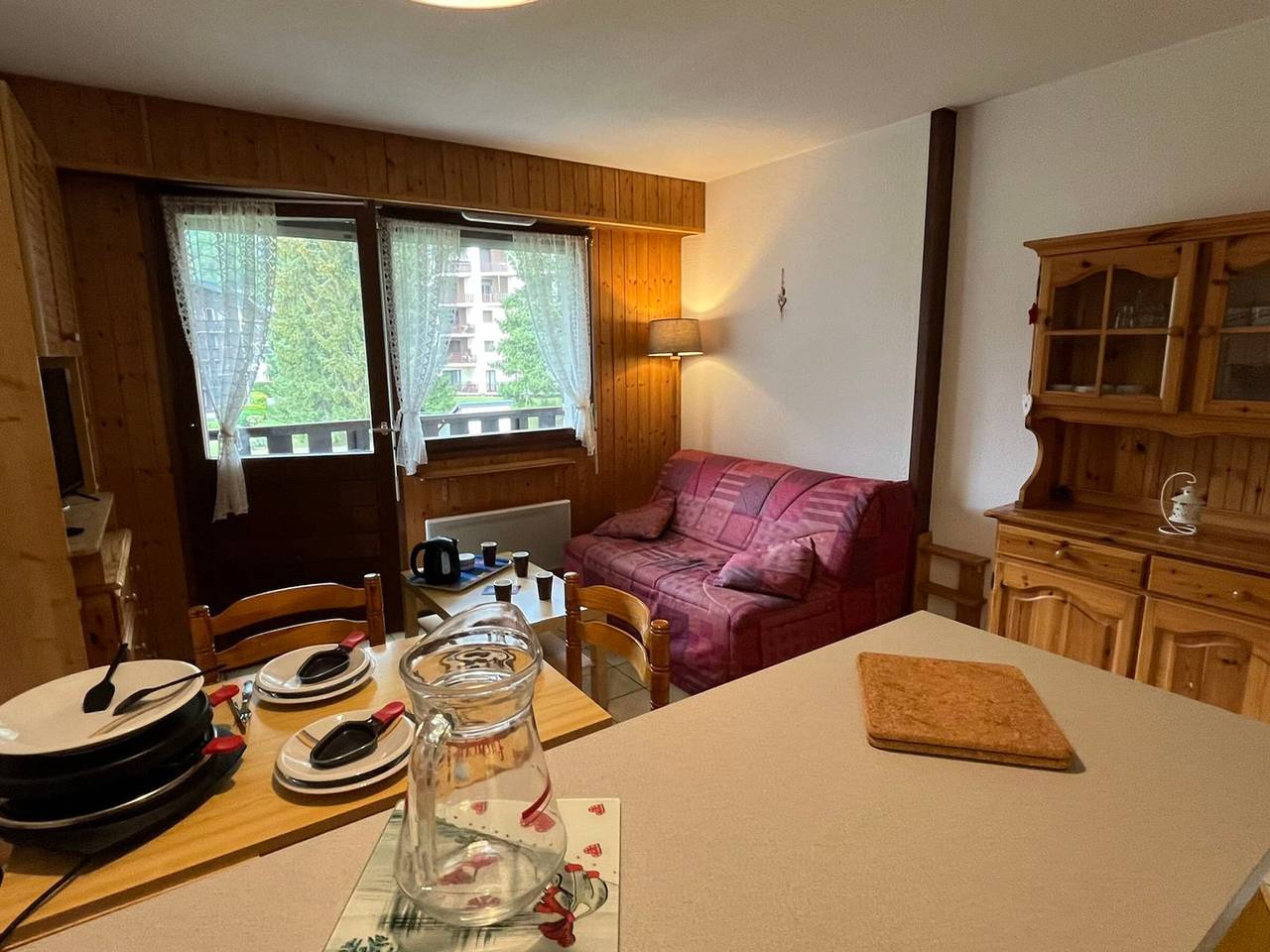 Entire studio, Cozy studio for 4, balcony, in Samoëns in Samoëns, Bonneville region