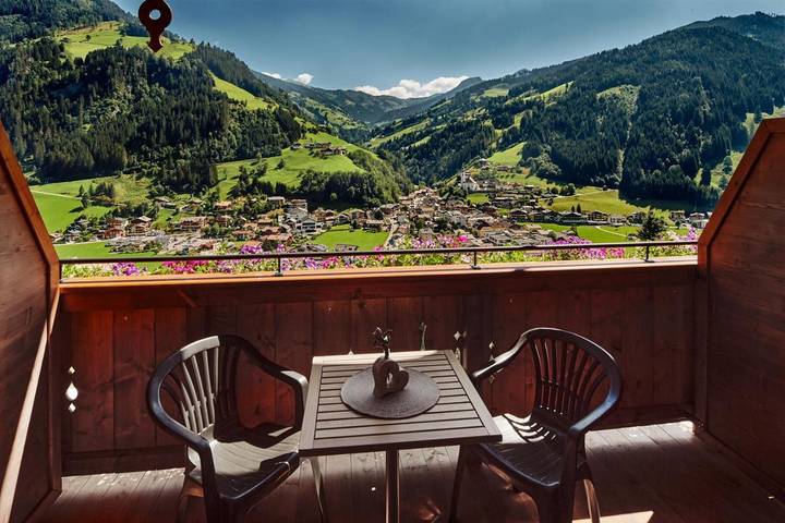 Hôtel pour 2 personnes, avec Balcon et Terrasse ainsi que Jardin et Sauna à Grossarl