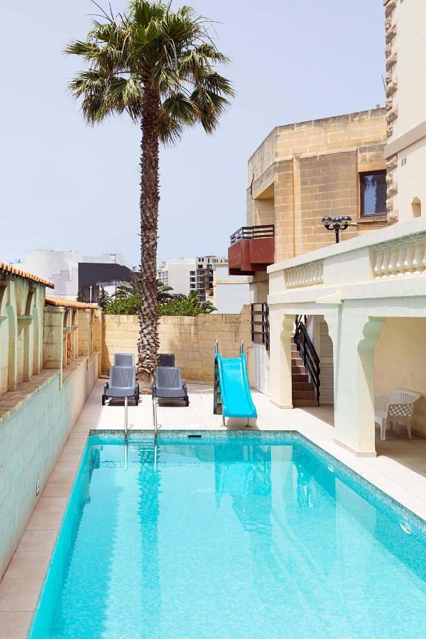 Villa in St Julian's with Private Pool by Arco Collection in Paceville, San Giljan