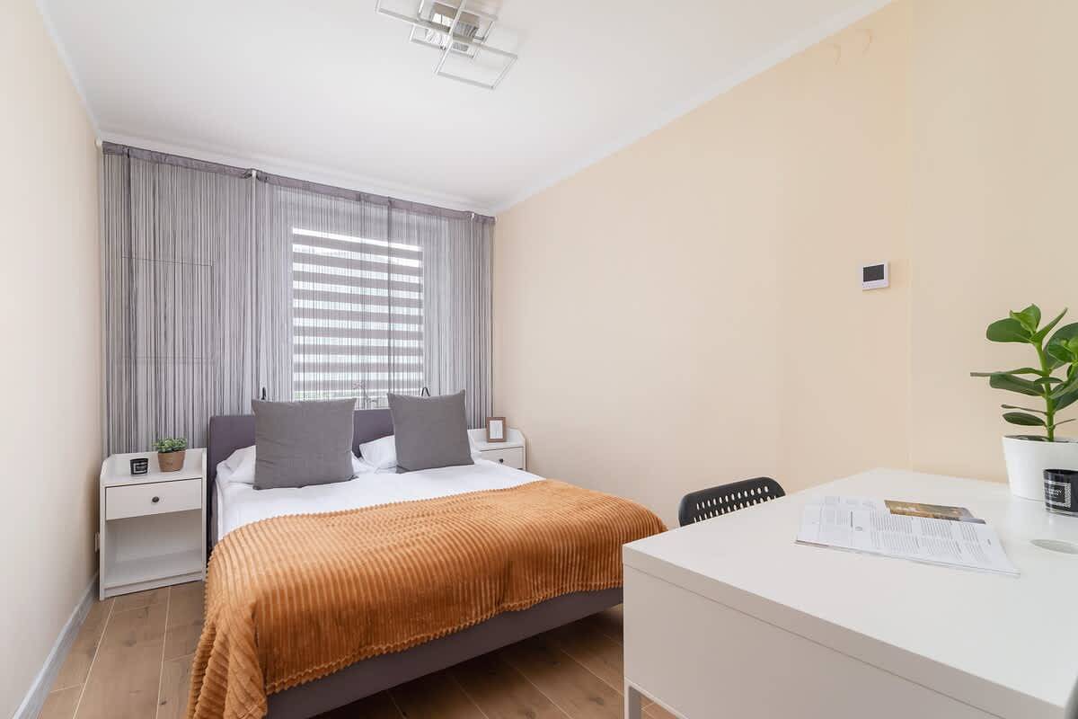 Geheel appartement, Air-conditioned Apartment with Terrace | Workspace in Krakau, Klein-Polen