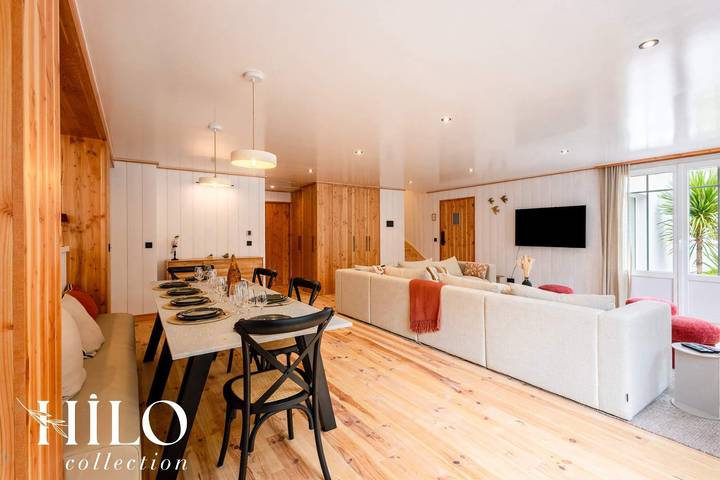 Appartement de vacances pour 8 personnes, avec Jacuzzi ainsi que Jardin et Piscine
