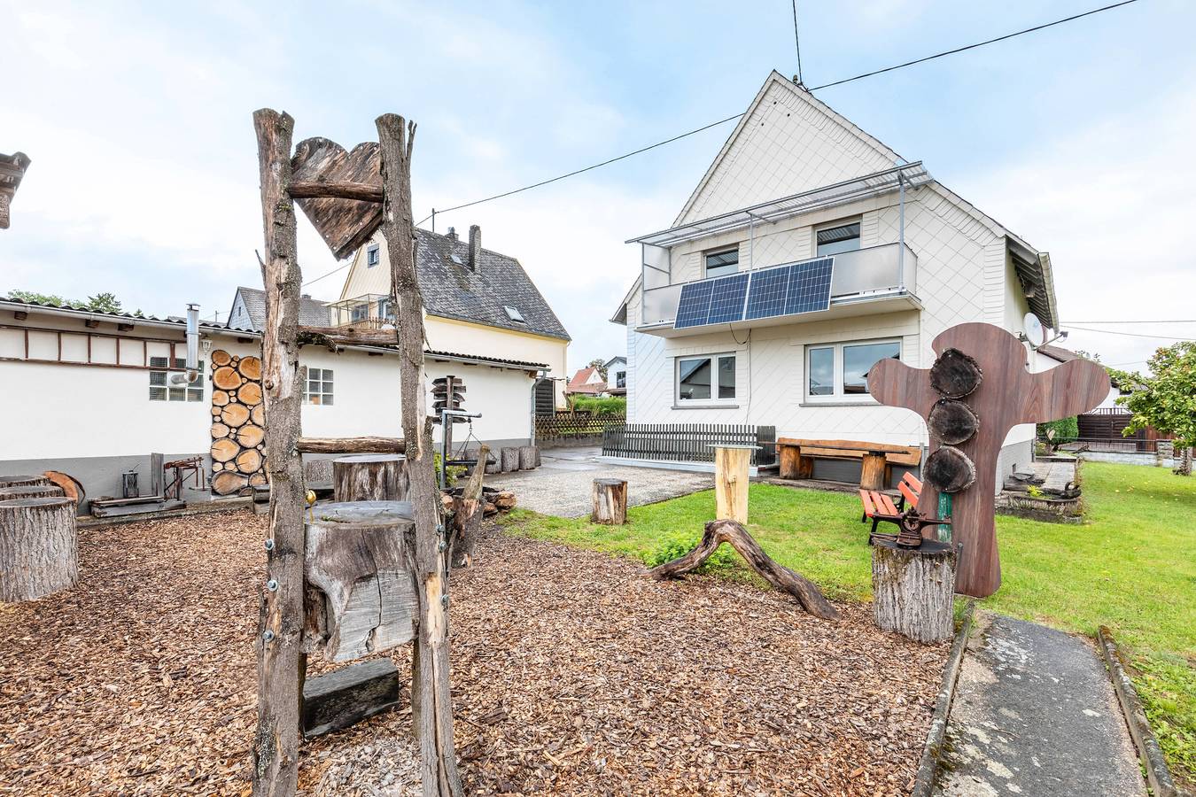 Maison de vacances 'Liebe' avec jardin commun, balcon et Wi-Fi in Nahetal