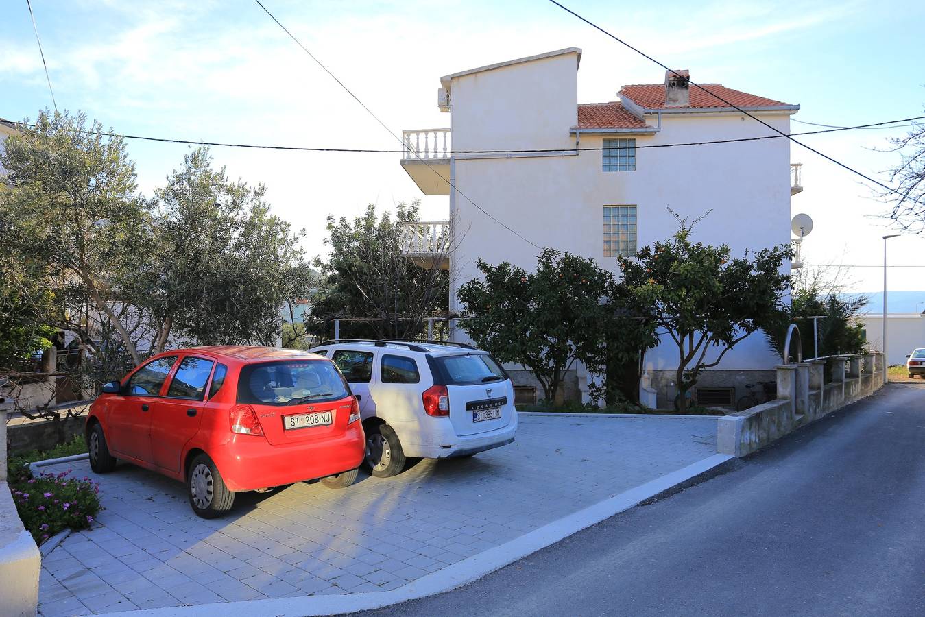 Ganze Wohnung, Studio Appartement mit Balkon Podstrana, Split As-17053-b in Podstrana, Split-Dalmatien