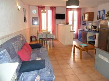 Gîte pour 4 personnes, avec balcon dans Plage Village Collioure