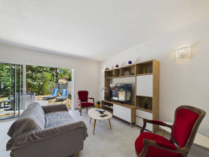 Location de vacances pour 6 personnes, avec jardin et terrasse à Jard-sur-Mer