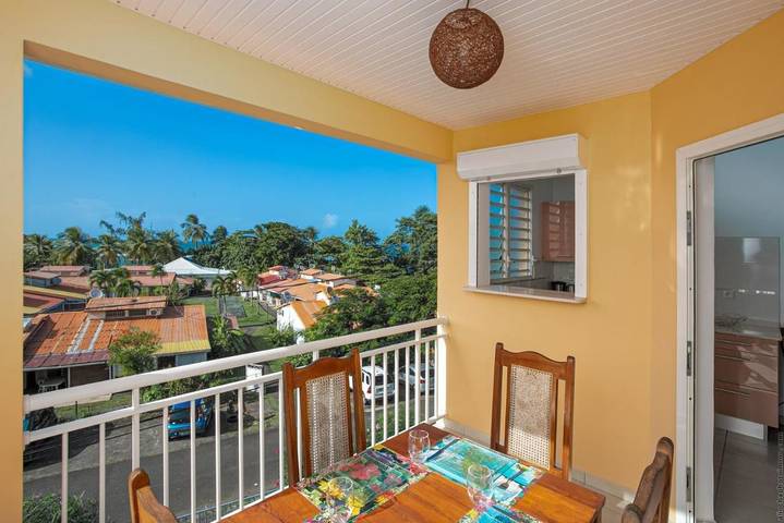 Gîte pour 4 personnes, avec vue et balcon dans Anse l'Etang - 4