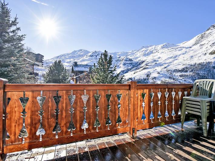 Chalet für 10 Personen, mit Terrasse und Sauna in Les Menuires - 3