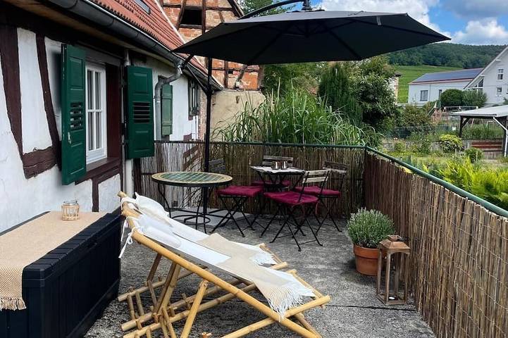 Ferienhaus für 4 Personen, mit Balkon