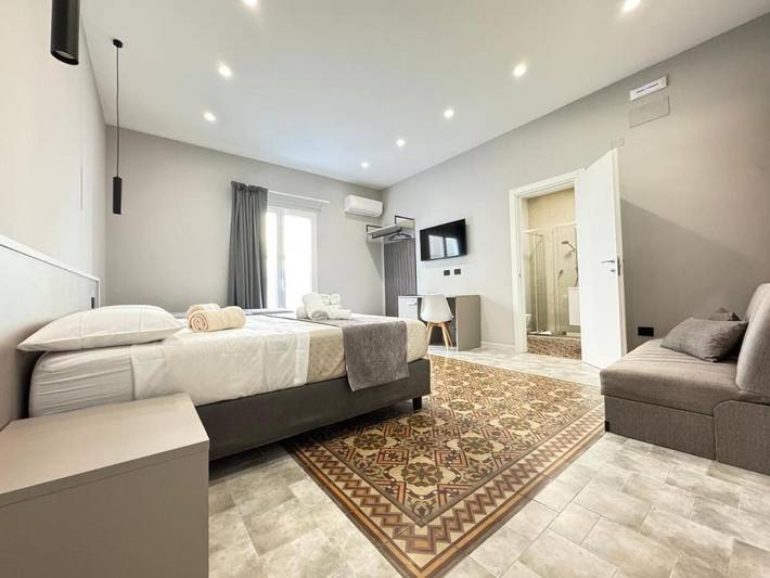 B&b per 4 persone, con balcone e panorama a Castellammare del Golfo