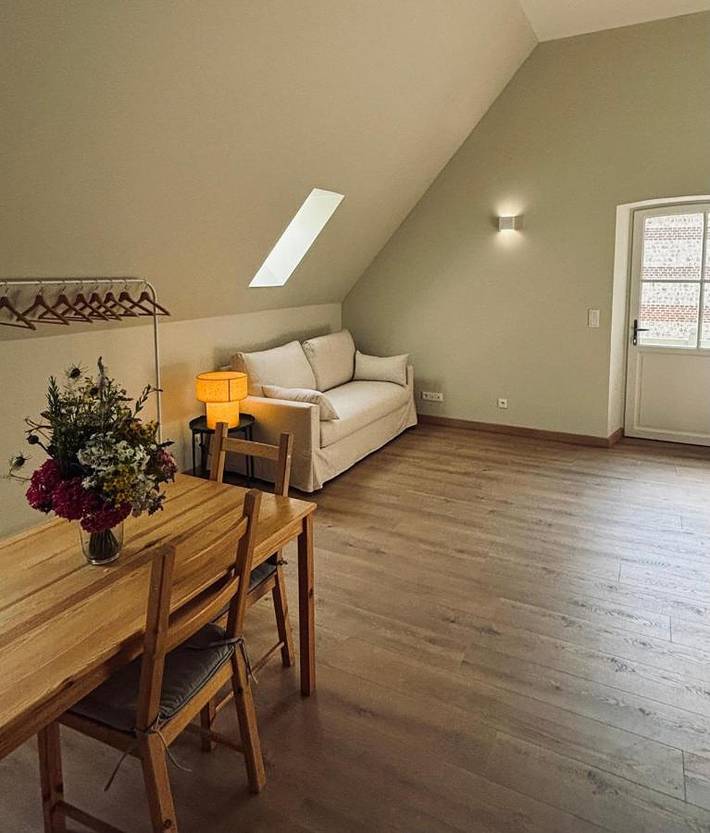 Gîte pour 4 personnes, avec Jardin et Vue dans Daubeuf-Serville