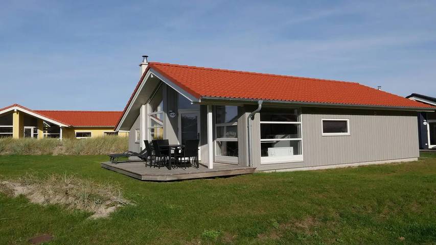 Ferienhaus für 7 Personen, mit Terrasse und Sauna, mit Haustier