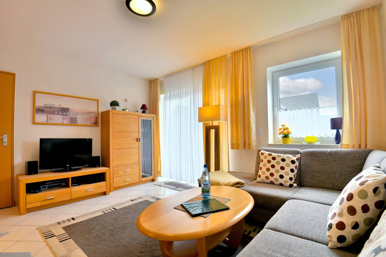 Ganze Wohnung, Ferienwohnung Tannenblick 3-3" mit Gemeinschaftsgarten, Balkon und Wi-Fi in Oberhof, Rennsteig
