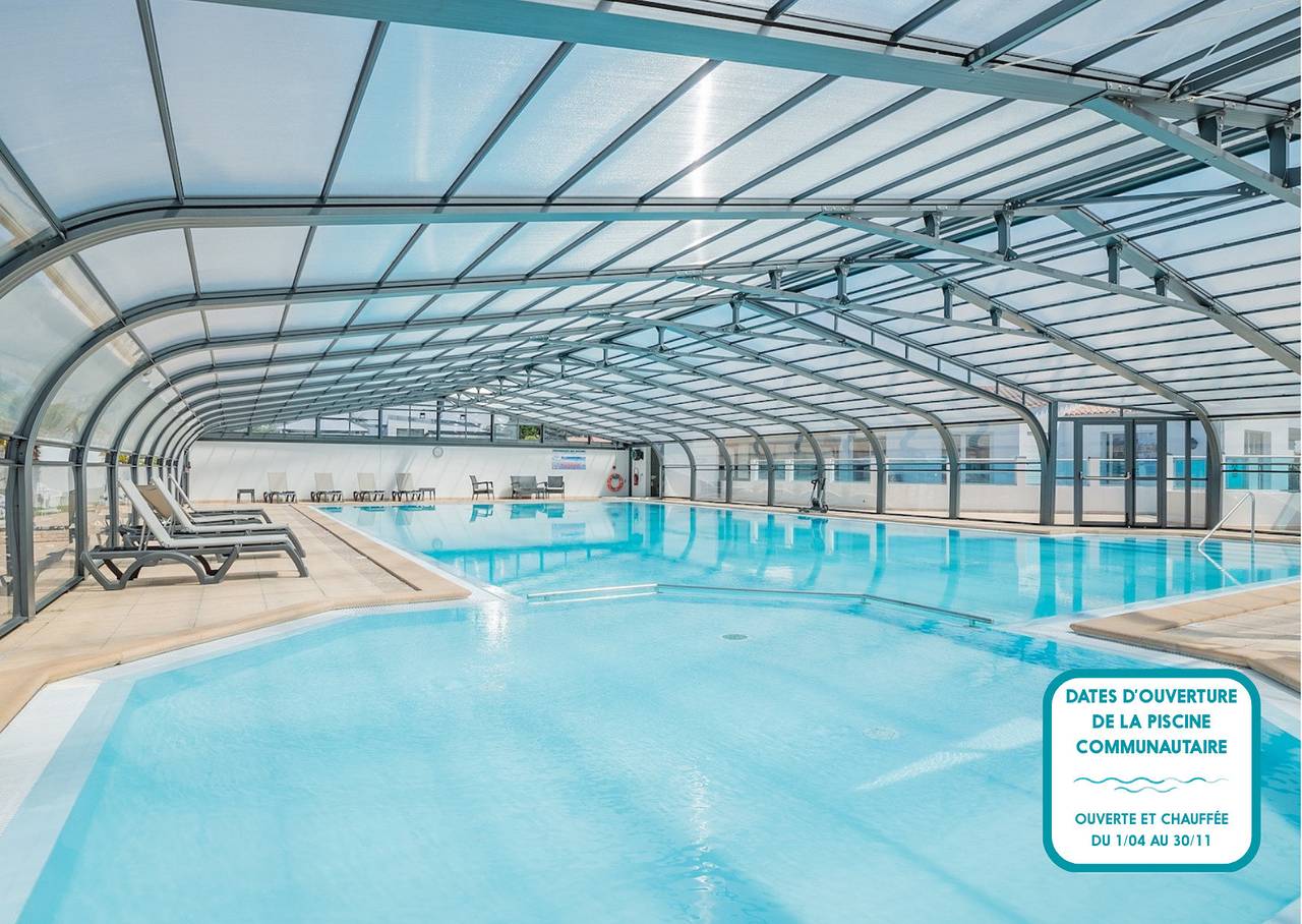 Beau Chalet pour 4 pers - Accès piscine chauffée in Bretignolles-sur-Mer, Vallée de la Loire