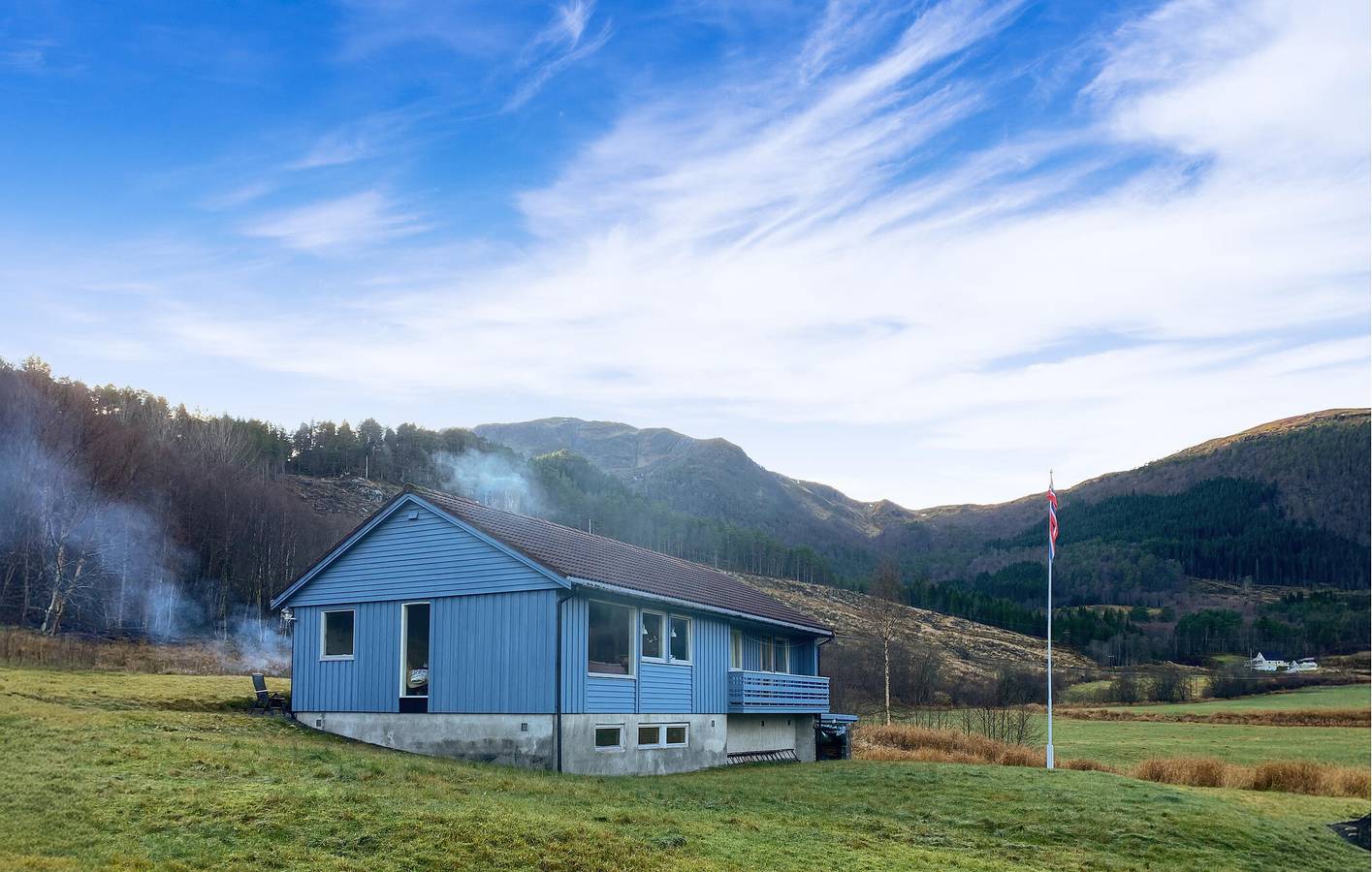 Ferienhaus für 5 Personen mit Terrasse in Aure, Nördliches Fjordnorwegen