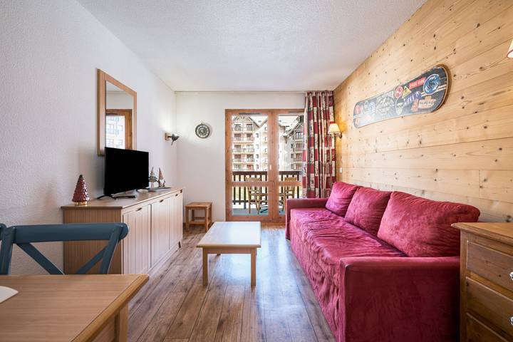 Gîte pour 4 personnes, avec balcon à Valmeinier - 2
