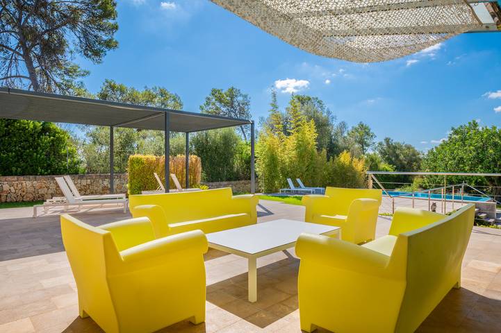 Ferienhaus "Laiar" mit Bergblick, Pool und Wlan in Sencelles, Mallorca Inselmitte