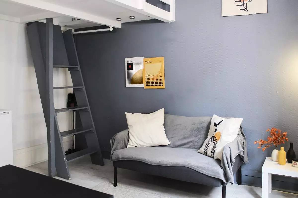 Studio entier, Studio pour 2 Personnes in Saint-Ouen, Seine-Saint-Denis
