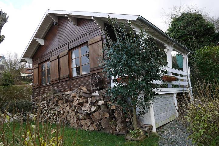 Chalet pour 3 personnes, avec balcon et jardin, animaux acceptés