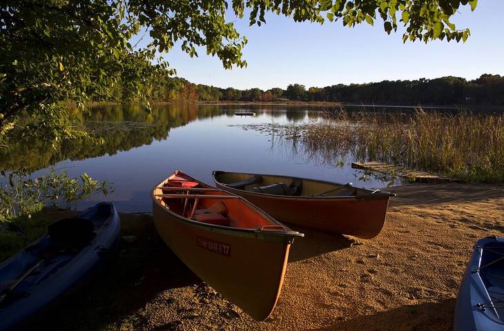 Cottage for 7 people, with yard and terrace in Michigan
