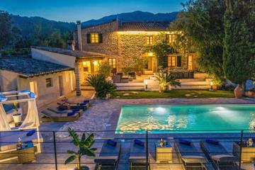 Ferienhaus in Vall de Colonya, Pollença für 12 