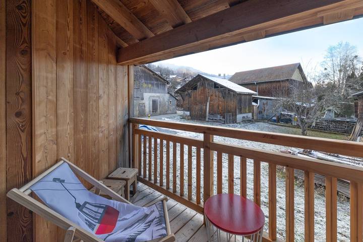 Agritourisme pour 4 personnes, avec balcon en Haute-Savoie