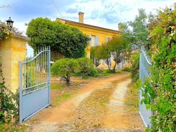 Cottage pour 12 personnes, avec jardin ainsi que piscine et vue à Sainte-Terre